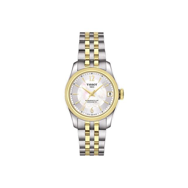 

TISSOT Halo Collection Automatic Mechanical Movement COSC Certified Women s Watch 30.6mm White Dial T108.208.22.117.00 Silver Dial