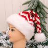 Supplies Cute Kids Snowflake Stripe Plush Star Santa Claus Hat Warm Cap Christmas Hat Children Hat