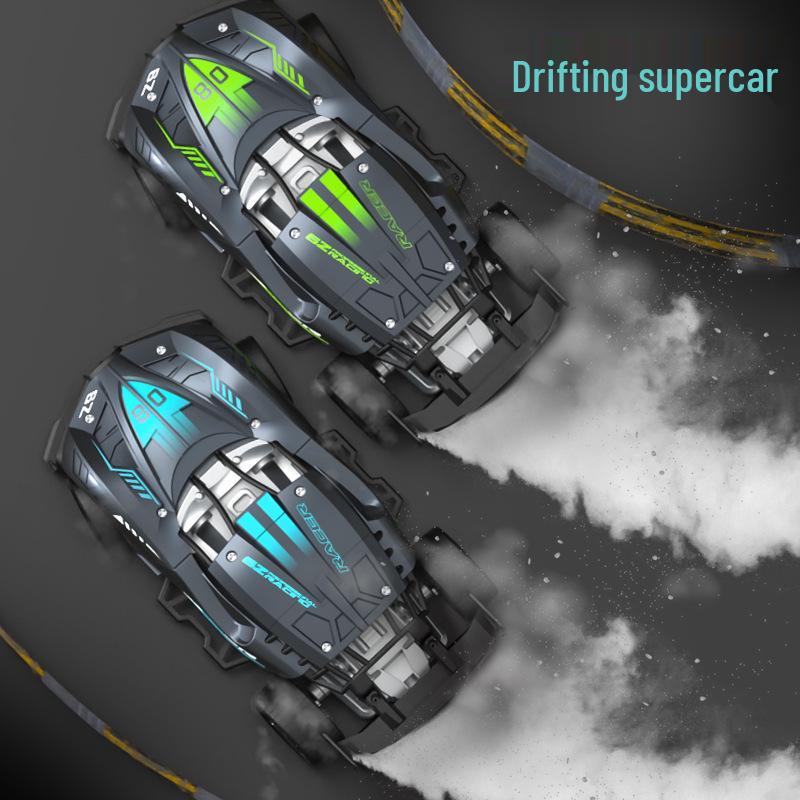 

Машинка для дрифта с дистанционным управлением для детей - Прочная, Перезаряжаемая Гоночная Игрушка 540 Remote Control Car - Green