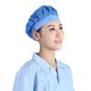 Dustproof Work Cap with Mesh Ventilation for Chefs and Food Handlers Elastic Edge for Secure Fit Foldable for Easy Carry
