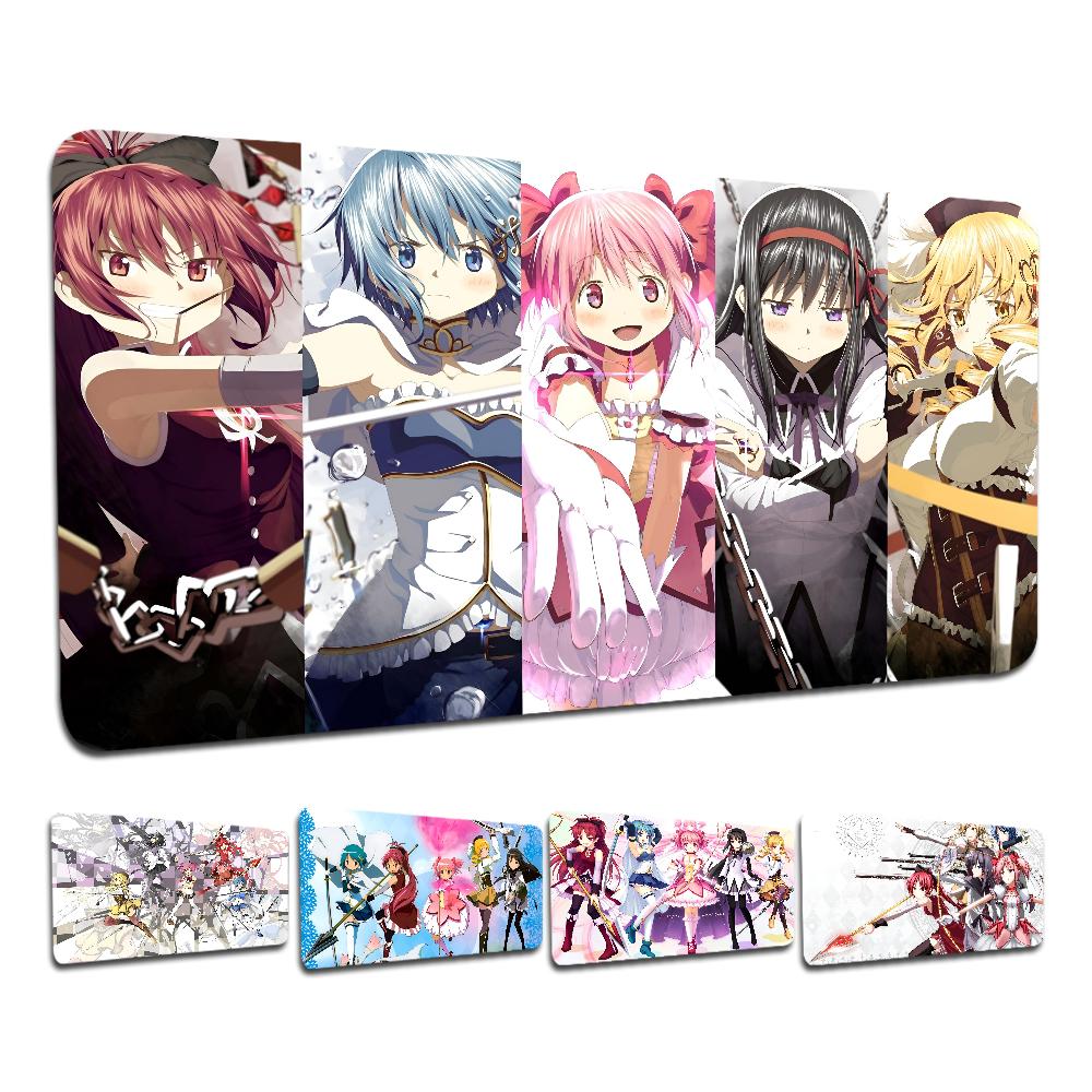 Cute Puella Magi Madoka Magica Mousepad Boy Pad Natural Rubber Gaming Desk Mat Size For Gameing World Of Tanks CS GO Zelda