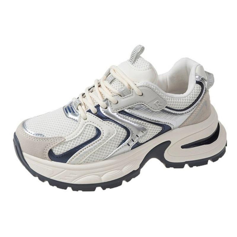 Fashion Shoes Women Mesh Breathable 2024 New Women's Sneakers Platform Daddy Shoes Casual Sneakers Women