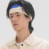 Soft Workout Headband Woolen Yarn Contrast Color Headwrap Simple Knitted Headband Boys