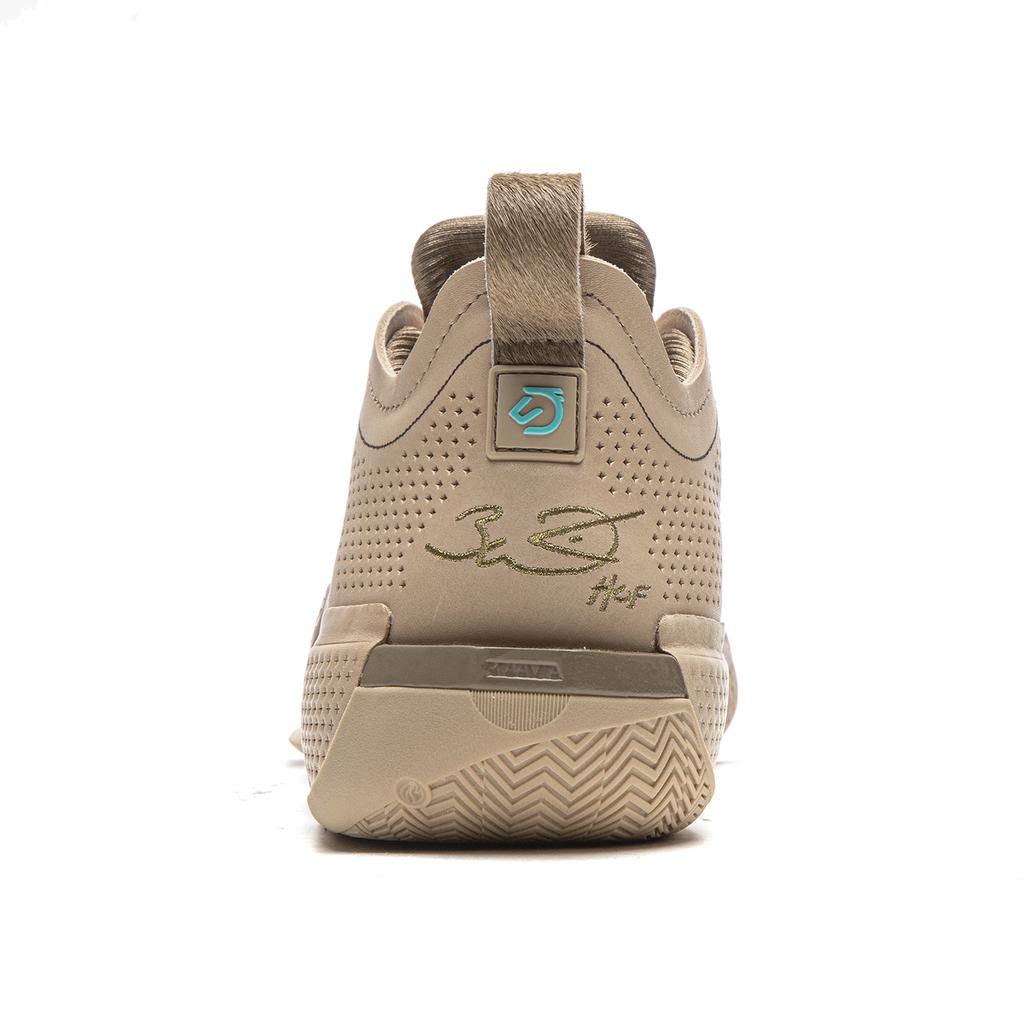 Li Ning WOW12 Mittelhohe Performance Basketballschuhe Herren Queen Sugar Brown ABAV013-18