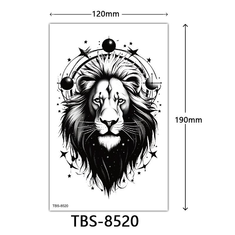 Waterproof Tattoo Sticker, Totem Character Animal Tattoo Sticker Tattoo