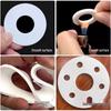 PTFE Teflon Gasket - Polytetrafluoroethylene Flange, Non-standard Machining