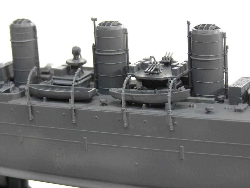 Aoshima Bunka Kyozai Ironclad Series Cruiser Isuzu Co., Ltd. (AOSHIMA) 1/350 <Steel Ship> Anti-Aircraft