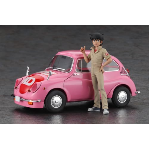 Hasegawa Yoroshiku Mecha Dog Subaru 360 with Jun Kazami Figure Special Ver. 1/24 Scale Plastic Model Kit SP654 (Automobile)