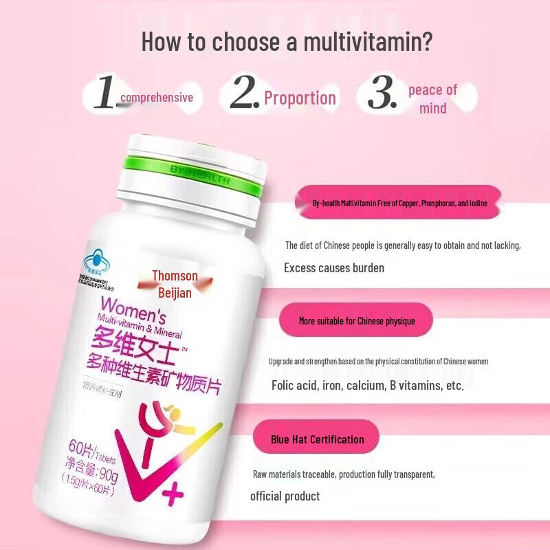 By-Health Women's Multivitamin & Mineral Tablets