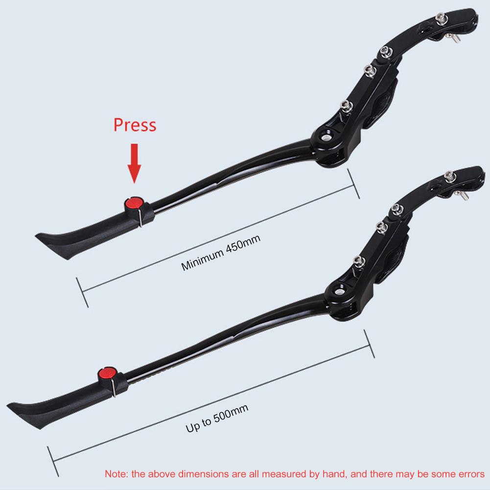 1-3PCS Rear Parking Support Stand Bike Side Mountain Bicycle Kickstand for Outdoor Cycle Biking Entertainment Riding Equipment
