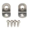 Furniture Corner Connectors Stainless Steel Heavy Duty Angle Brackets for Wood Furniture Cabinets Tables and Chairs