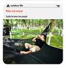 Multi-Person Aerial Tree Tent: Anti-Roll Mesh Outdoor Hammock Swing for Camping