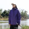 Outdoor Windproof Jacket Hiking Camping Couple Breathable Wear-resistant Hooded Coat
