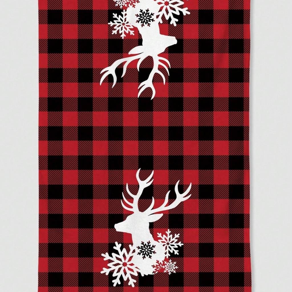 1pc/2pc/4pc/pack Christmas Scrub Sponge Creative Kitchen Dish Cloth Festive Cleaning Decor for Home & Table Kitchen Dish Towel Xmas Cleaning Supplies