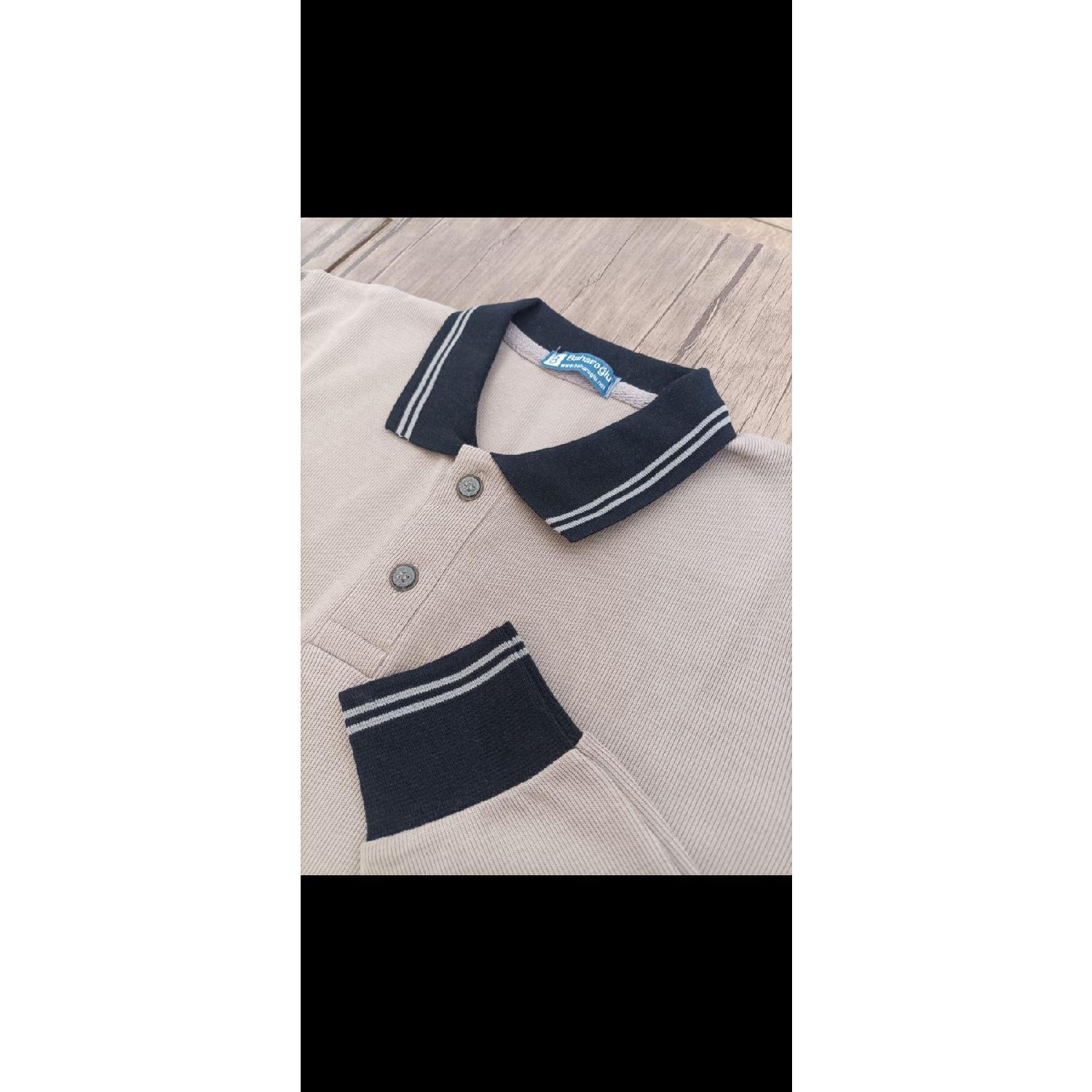

Polo Neck Long Sleeve School Uniform School Uniform 11-12 Yaş вершковий