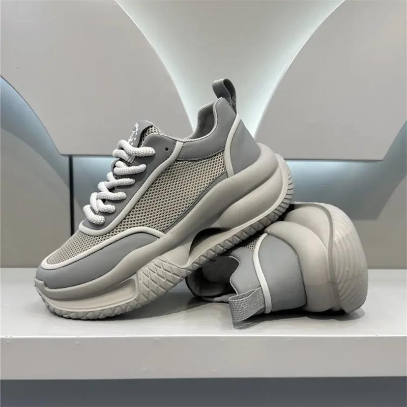 Spring  Autumn New Luxury Men's Sneakers Classic Fashion Versatile Casual Shoes Mesh Breathable Soft Bottom Sports Running Shoes