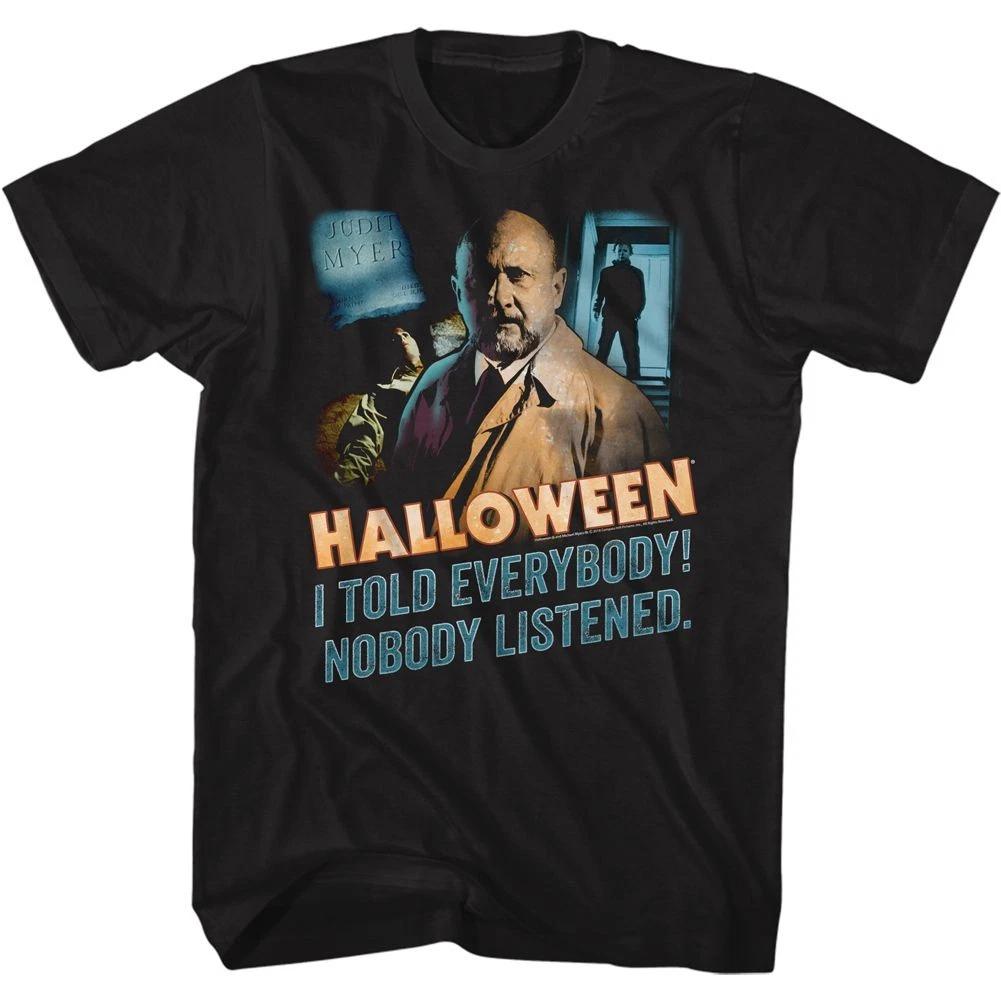 Halloween - Nobody Listened - Short Sleeve -  - Children s T-shirt 120