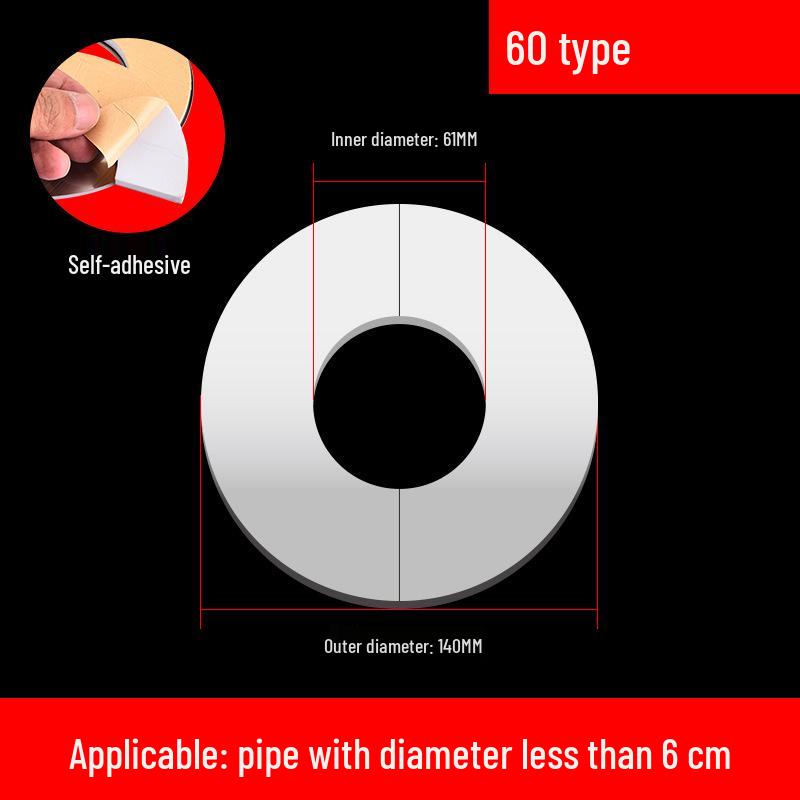 Stainless Steel Detachable Decorative Cover for Pipes