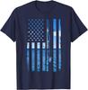 American Flag Fishing Rod Bass Fishing Fisherunisex Tshirt 100 Cotton Oneck Short Sleeve Summer Casual Unisexs Tshirt Streetwear