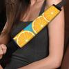 INSTANTARTS Kiwi Fruit Design Car Seat Belt Shoulder Guard Pads Covers Protective Sleeve Insurance Belt Shoulder Protection