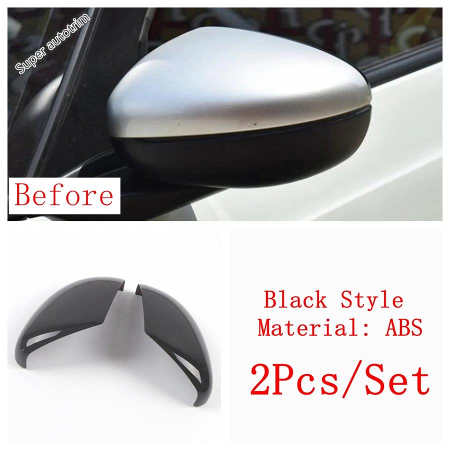 Side Door Rearview Mirror Shell Protection Cover Trim ABS Chrome / Carbon Fiber Accessories For Honda Fit Jazz GR  - 2025