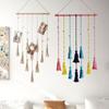Cotton Rope Woven Tapestry With Tassel Wall Hanging Pendant Craft Hair Clip Pendant  Living Room