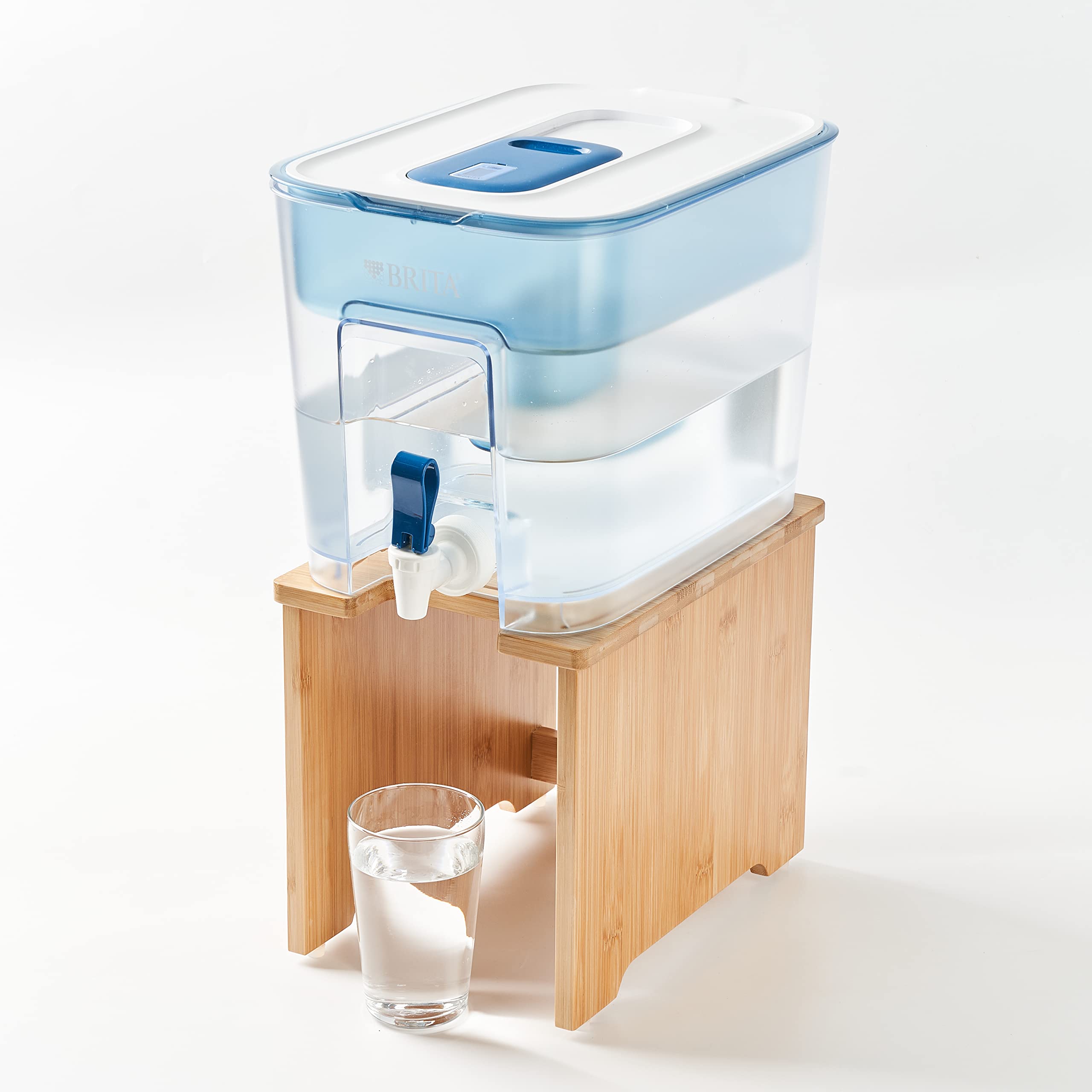 

TAKKA Brita Flow Water Purifier Log Support Stand Wood Water Purifier Stand