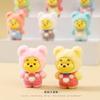9Pcs/Set Anime Winnie Pooh Bear Figure Toy Mini Figurine Desktop Decoration Model Ornaments Toys Boys Girls Christmas Gifts