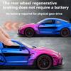 1:32 Alloy Diecast GTR MC20 Cars Models Toys Doors Opened Miniature Vehicles with Light Sound Sports Car for Collectible Item