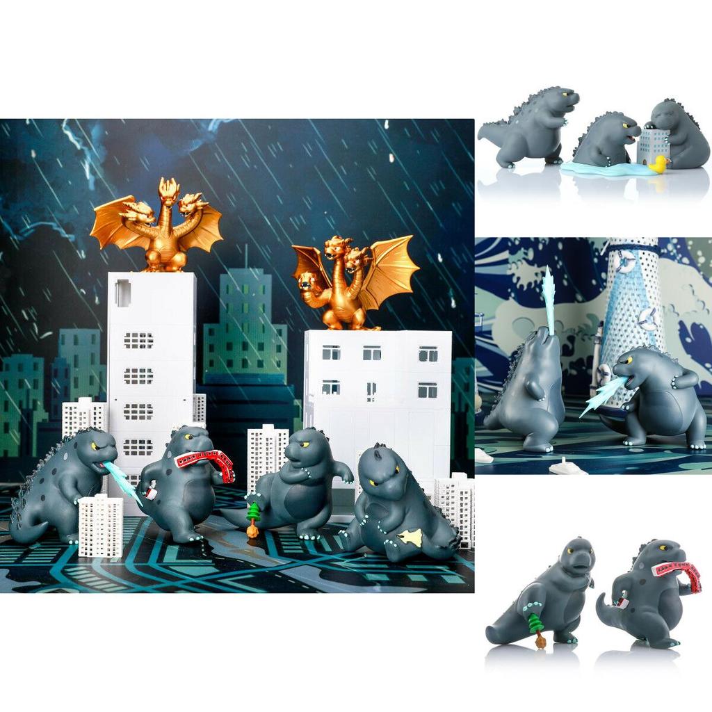 Godzilla 2019 King Of The Monsters Exklusives Kino Niedliche Figur Blind Box Mit Hochwertigem PVC-Material