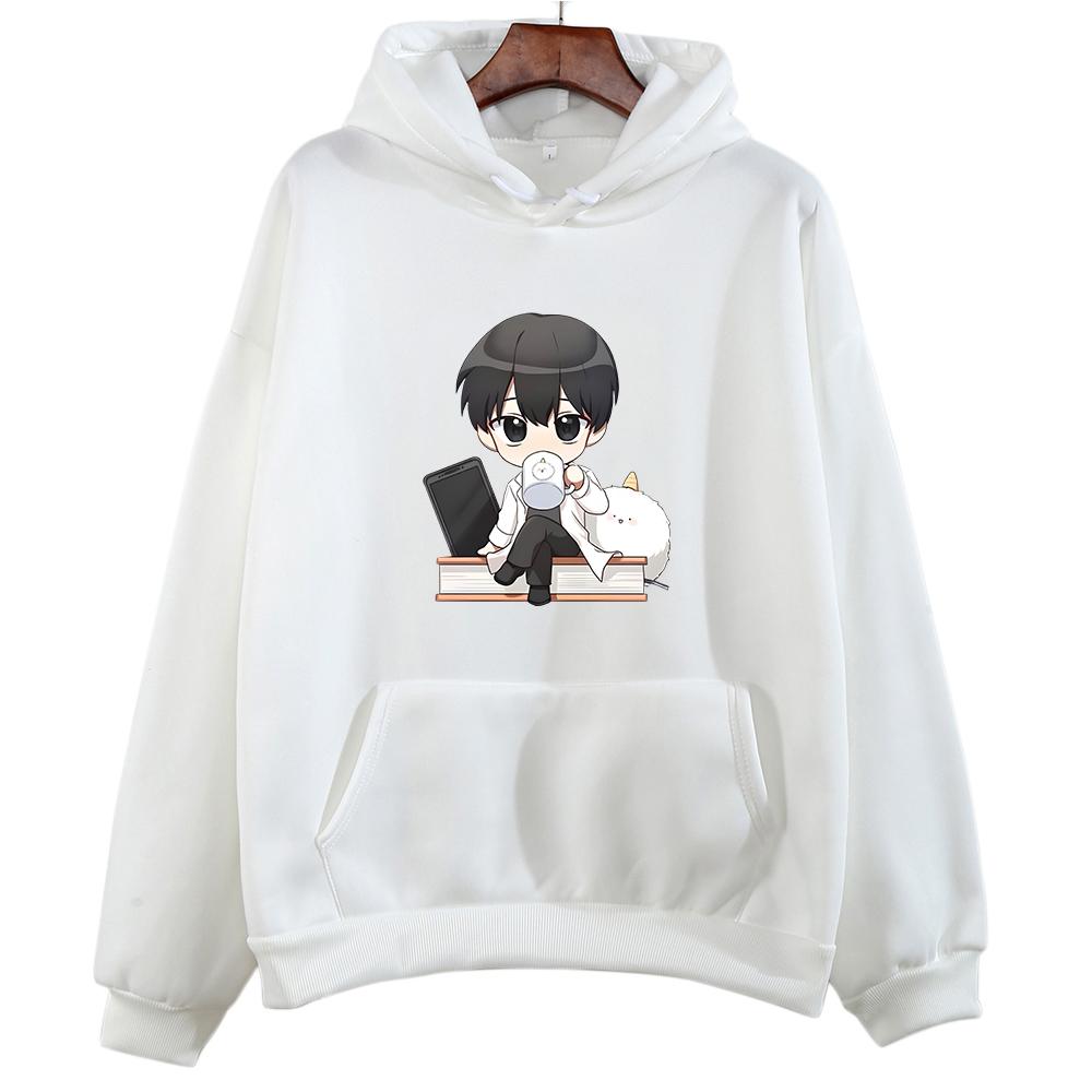 Omniscient Reader Korean Manga Hoodies Print Clothes for Winter Fleece Soft Long Sleeve Sweatshirts Women Cartoon Graphic Hoodie