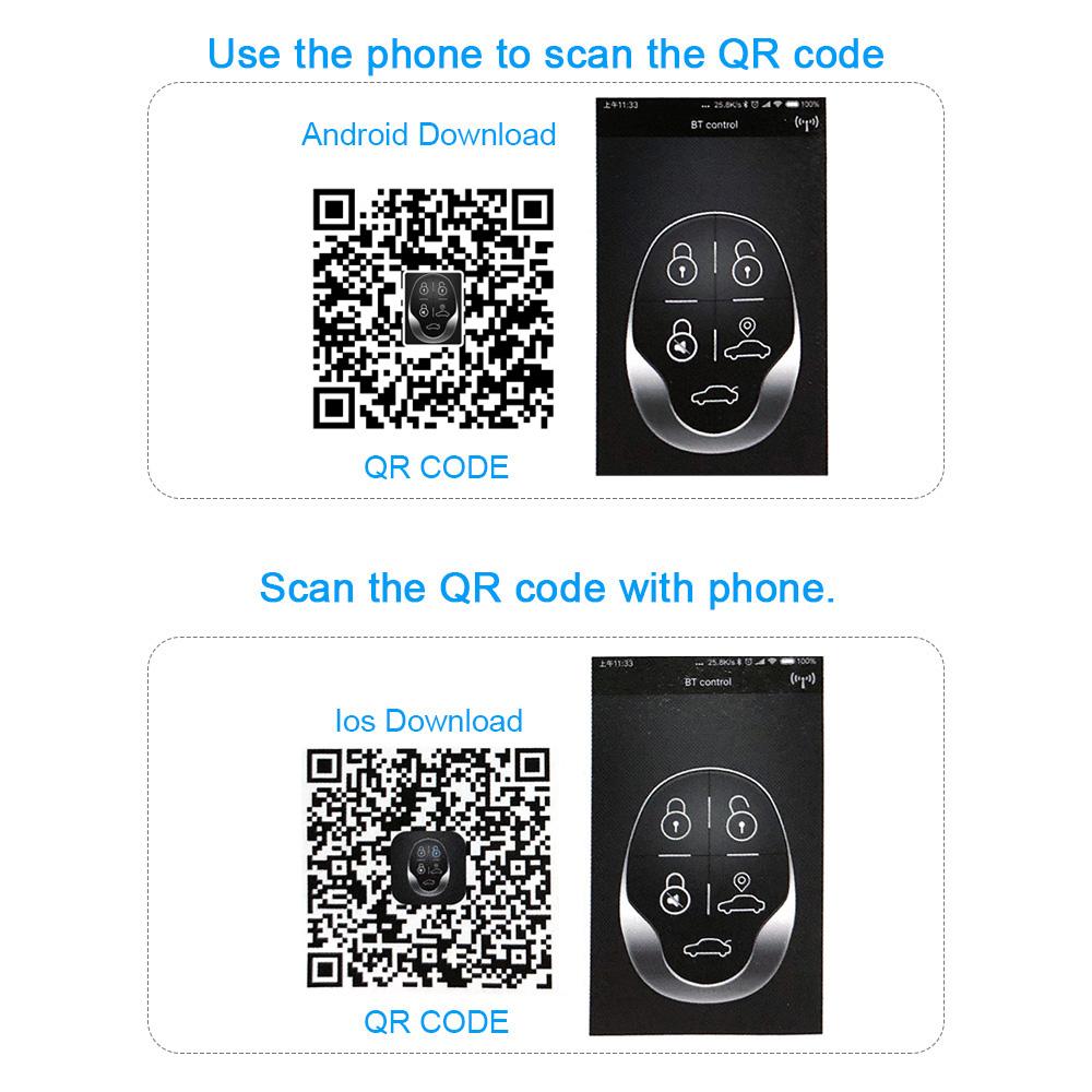 Sistem universal de blocare a ușii mașinii de deblocare a portbagajului Sistem de intrare fără cheie Kit de închidere centralizată cu telecomandă