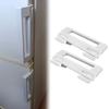 Fridge Handles Refrigerator Door Knobs Easy to Use Refrigerator Handles Plastic Texture Suitable for Refrigerators