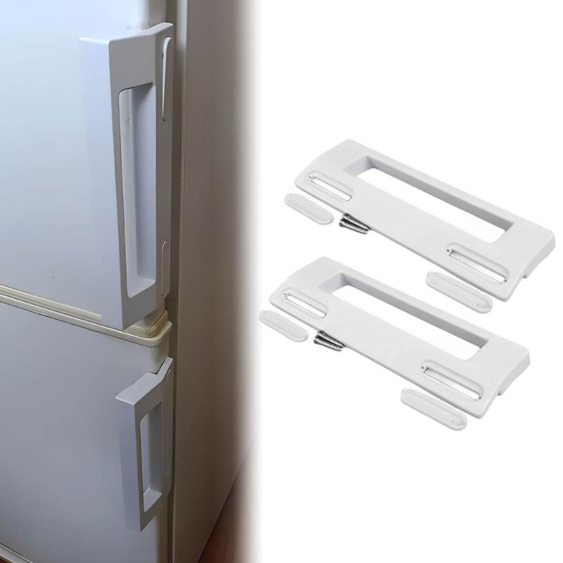 Fridge Handles Refrigerator Door Knobs Easy to Use Refrigerator Handles Plastic Texture Suitable for Refrigerators