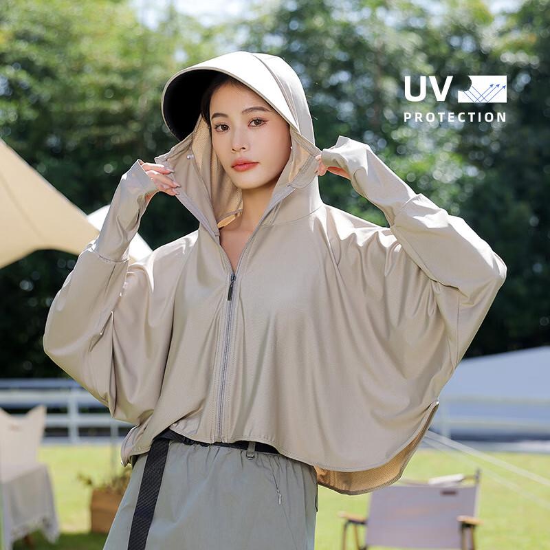

Miling Women s Plus Size Ice Silk Sun Protection Hoodie XL