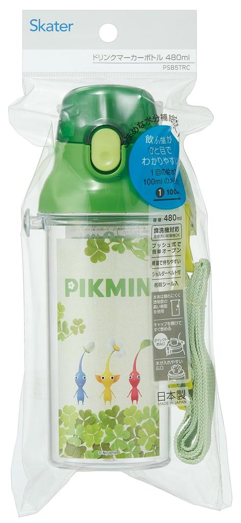 Skater Plastová láhev na vodu 480ml s váhou Pikmin PSB5TRC Dětská