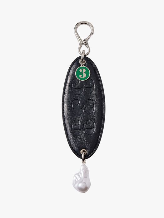 trimarch Pearly Mirror Charm / Black FREE