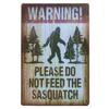 Warning Beware Metal Tin Signs Plaque Wall Decoration Vintage Art Posters Iron Painting for Man Cave Home Cafe Garden Club Bar