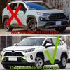 1 Stück Auto Frontstoßstange Anhängerzugkappe Abdeckung Zierleiste Abschlepphakenabdeckung Hoch oder Runter Für Toyota RAV4 2020 2021 2022 2024
