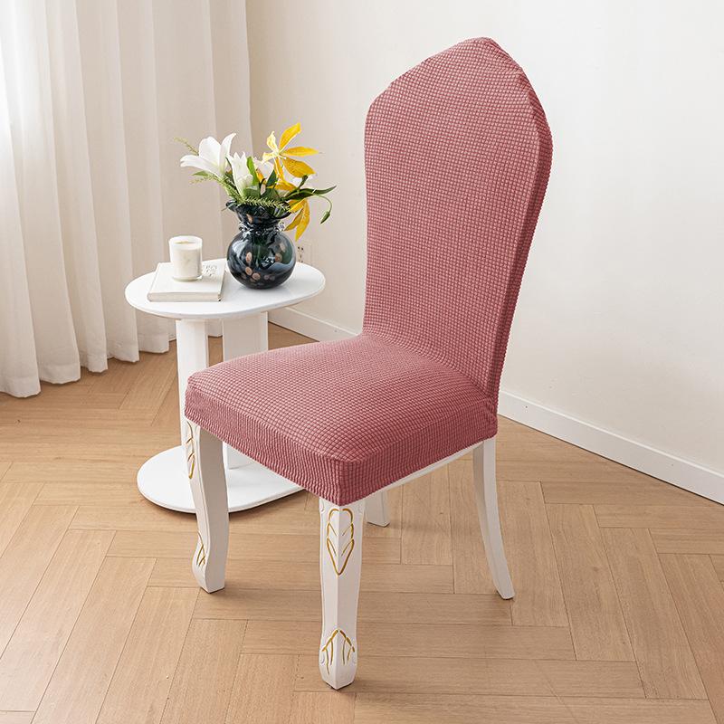 Thickened and High Non-slip Chair Cover American Seat Cover Luxury Dining Table Stool Cover Dust Resist and Wear-resistant All Seasons
