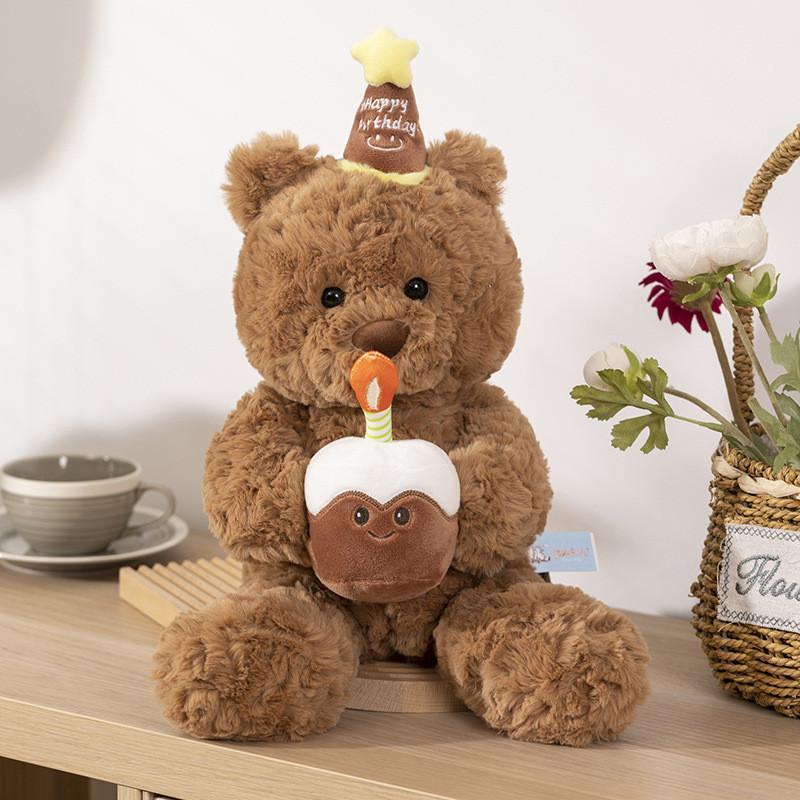 

And Endearing Soft Cuddly Brown Teddy Bear Toy Perfect For Girls And Gifts Birthday StyleA