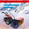 Hand-Push Gasoline Snow Sweeper for Schools and Playgrounds
