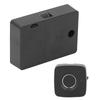 Fingerprint Drawer Lock 0.5 Seconds Fast Unlocking Embedded Smart Biometric Cabinet Lock for Home Office Black