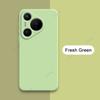 Luxury Square Liquid Silicone Phone Case for Huawei Pura 70 Pura70 5G 360 Protective Cover HuaweiP70 P70 Double Liner Soft Coque