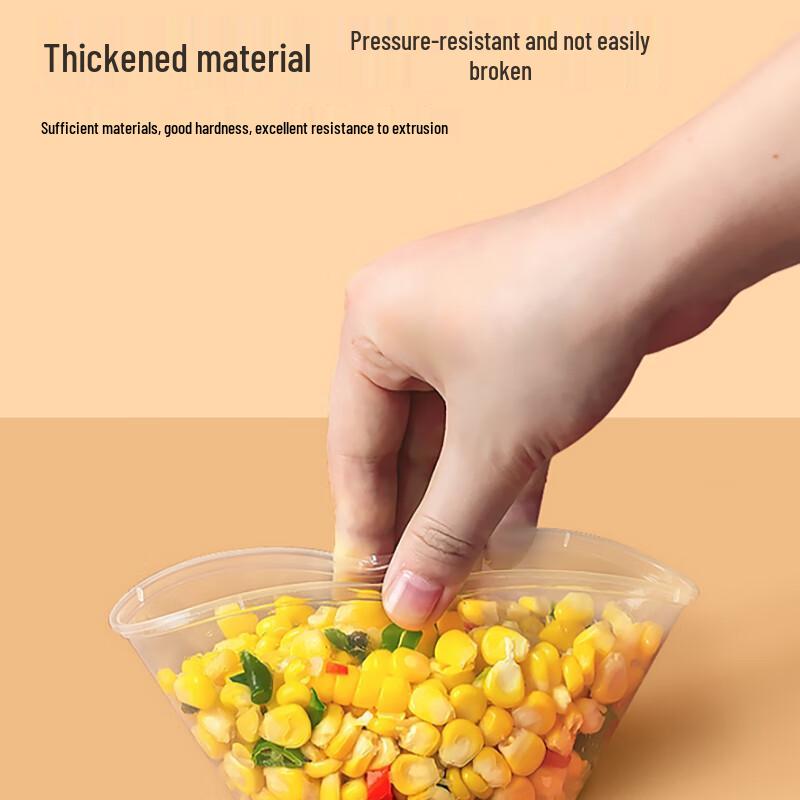 Yongduo 750ml Round Plastic Food Containers