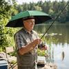 Windproof Portable Umbrella Hat Sunscreen Fishing Head Umbrella Rain Gear Head Umbrella Hat  Hiking
