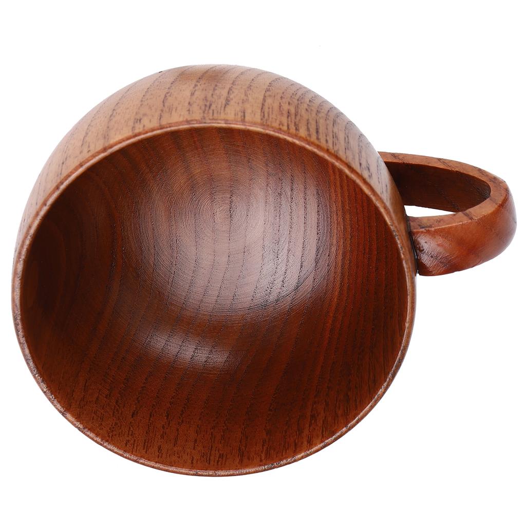 Kopp i naturlig tre Trekopp Kaffeøl Krus Frokost Melk Husholdnings Drikkekopp
