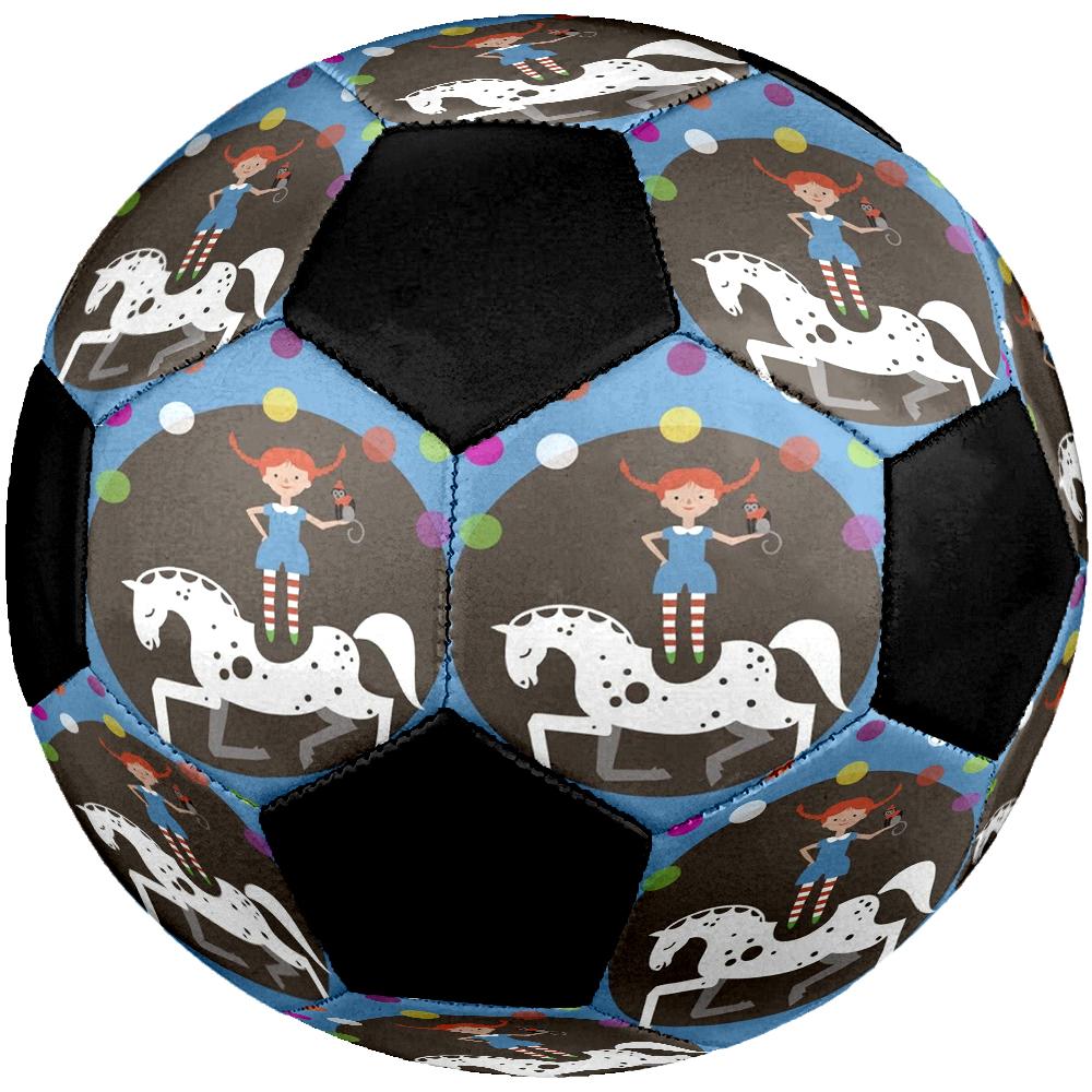 Pippi Longstocking Theme Size 5 Soccer Ball, Suitable for Both Indoor and Outdoor Matches, a Gift Suitable for Everyone.