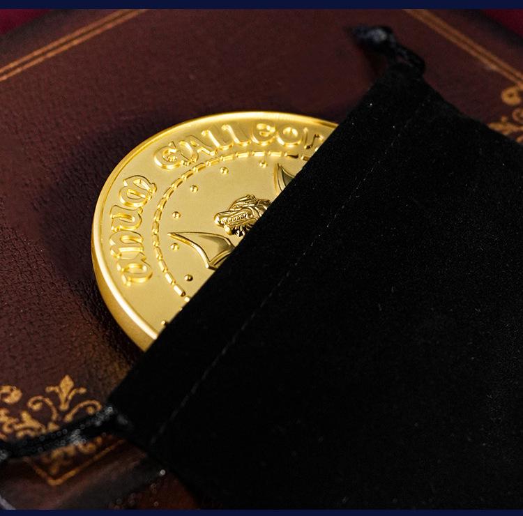 Authentic Harry Potter Gold Galleon 3D Retro Pocket Mirror