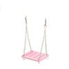 Small Pet Animal Hanging Swing Chew Play Toy for Hamster Chinchillas Guinea Pigs